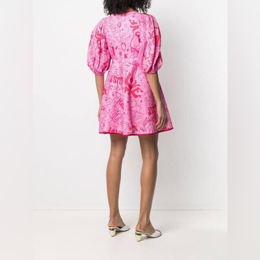 Zimmermann Pink and Red Graphic Dress - Picture 3 of 11